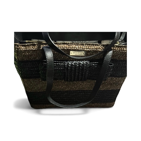 Brand New -Kate spades ♠️ Stylish Black and Brown Women's Bag brand new - Picture 2 of 11